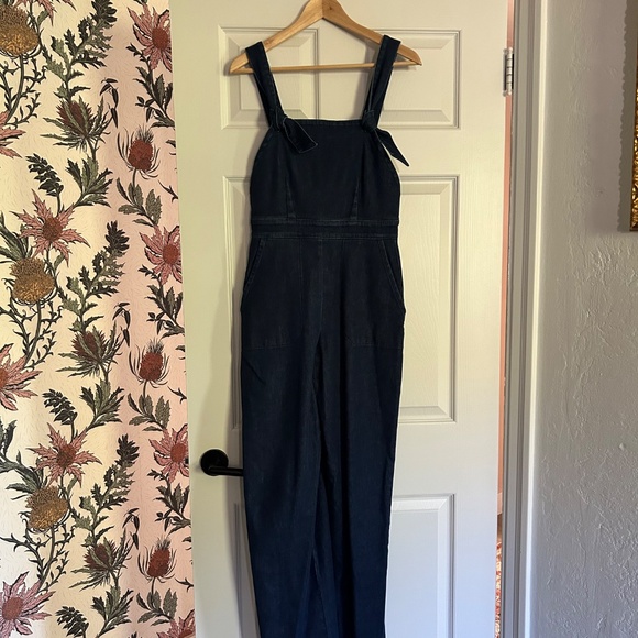 Sezane Rosalie Denim Jumpsuit - Picture 6 of 6